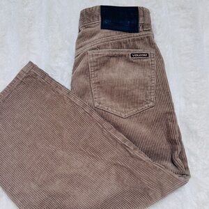 Boys Volcom Tan Corduroy Pants